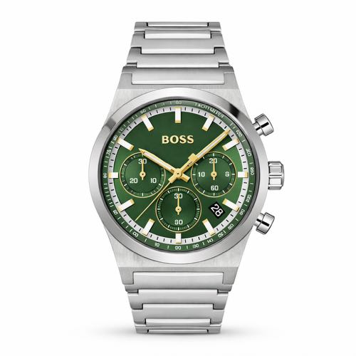 Boss Candor Chronograph Stainless Steel Mens Watch