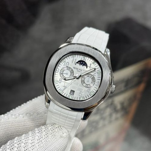 Patek Philippe Aquanaut Luce Annual Calender White Rubber Strap