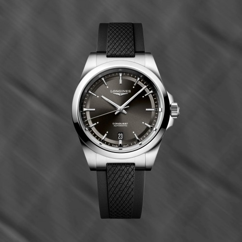 Longiness Conquest SunRay Black Automatic