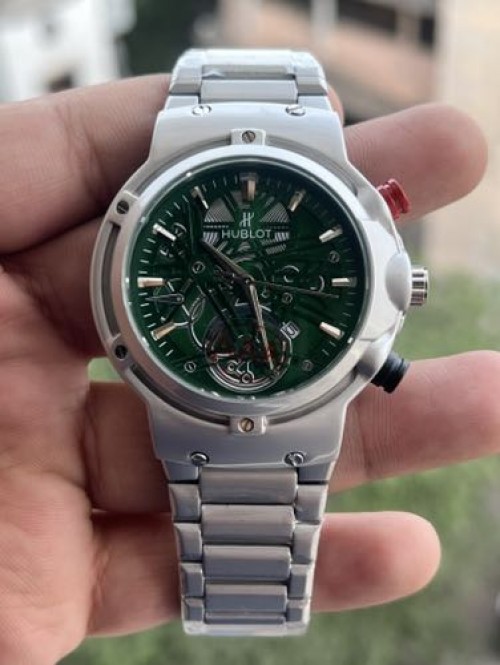 HUBLOT METAL GREEN DIAL