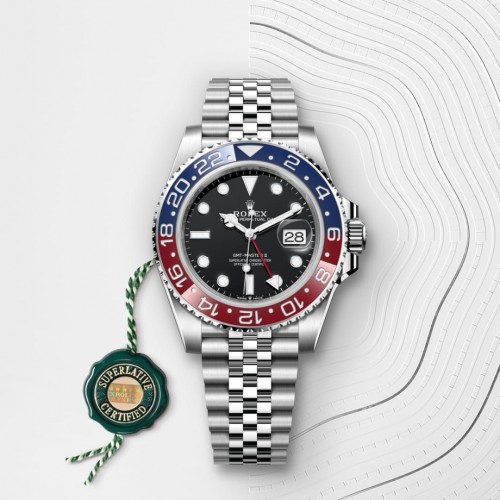 Rolexx GMT Master II Blue Red Zr Yz
