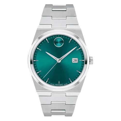 Movado Bold Conqeust Silver Green Japan