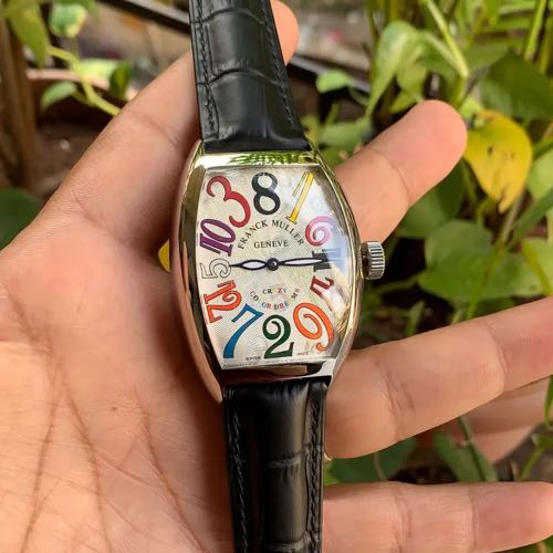 Franck Muller Crazy Hour Color Dreams Black Silver