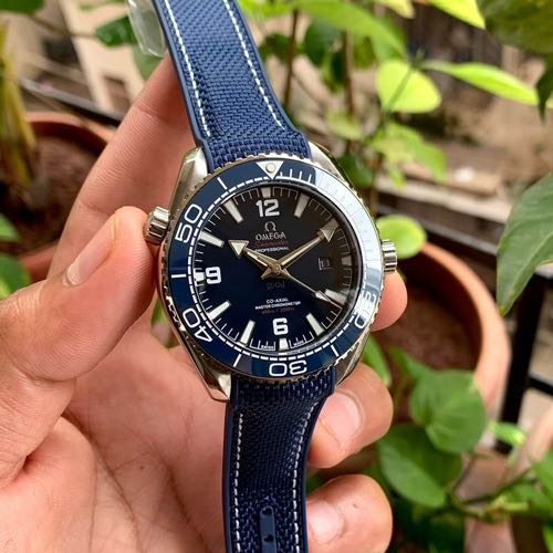 OMEGA Seamaster Planet Ocean 600M Blue Silver