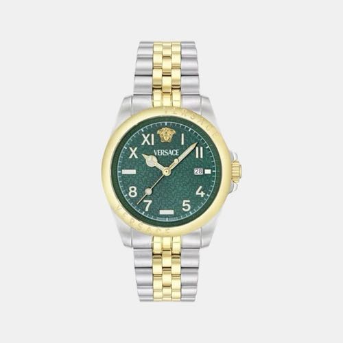 Versace Anteo Textured Green Dial