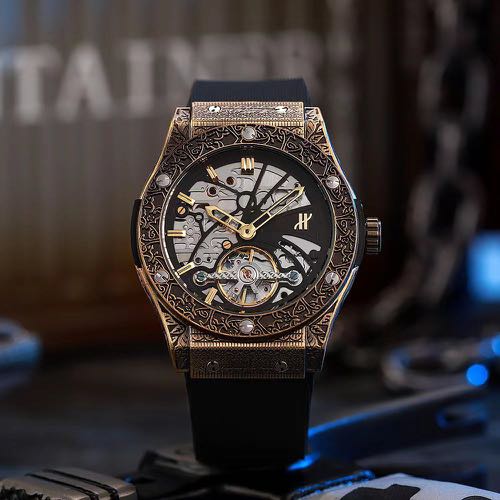 Hublot Printed Automatic Fiber Strap