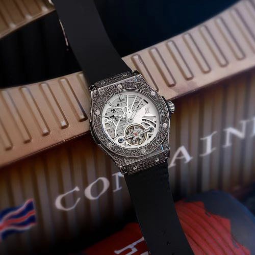 Hublot Printed Automatic Fiber Strap