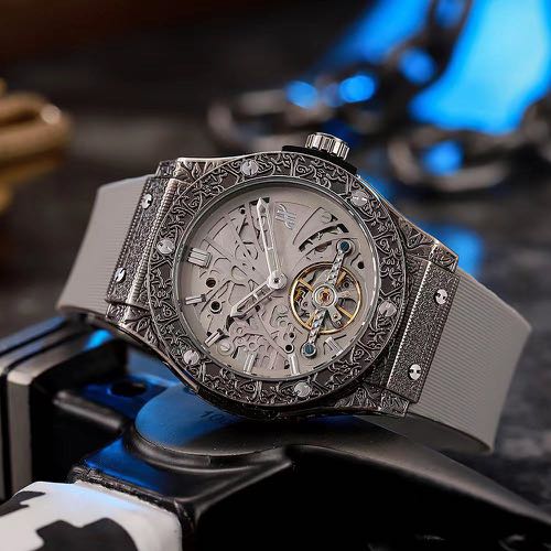 Hublot Printed Automatic Fiber Strap