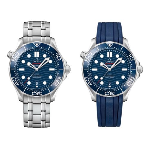 SWISS ETA Omega Seamaster Diver 300M With Extra Strap