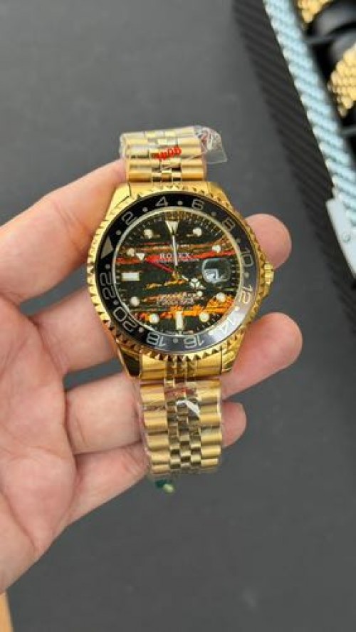 Alternative view of Rolex GMT Master Tiger Iron Dial