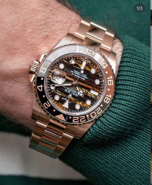 Role x GMT Master Rootbear Tiger