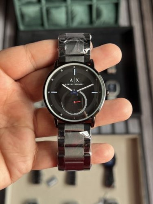 ARMANI EXCHANGE BLACK WATCH