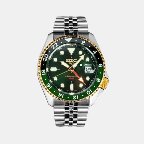 Seiko Sports 5 GMT Forest Green Sunrise India Limited Edition
