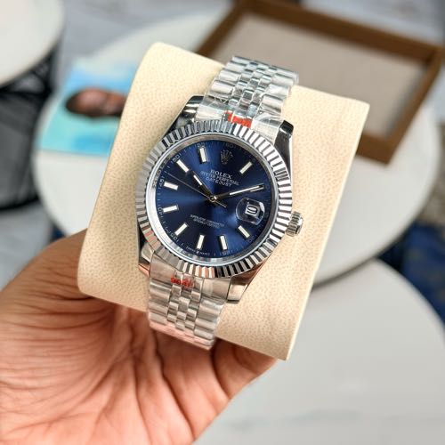 Rolex Date Just 41MM Stainless Steel Blue Dial