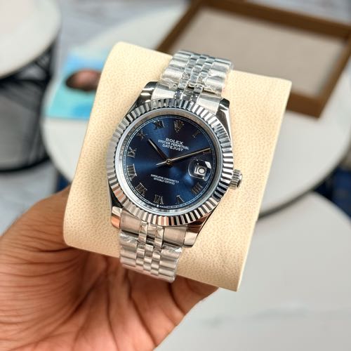 Rolex Date Just 41MM Stainless Steel Blue Dial