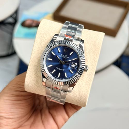 Rolex Date Just 41MM Stainless Steel Blue Dial