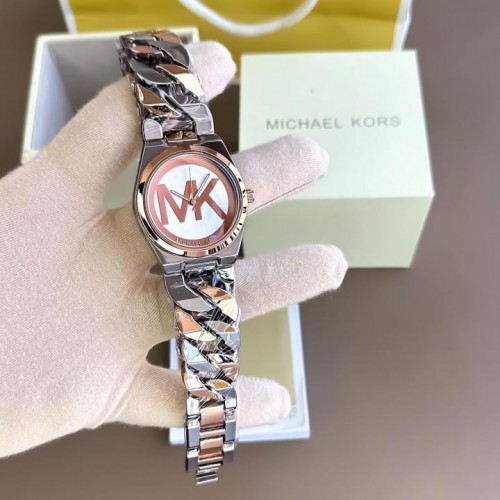 Michael Kors Two Tone White Dial