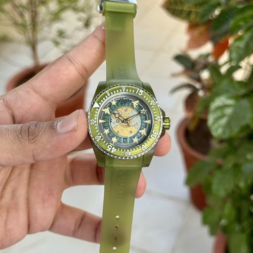Gucci Dive Automatic Green