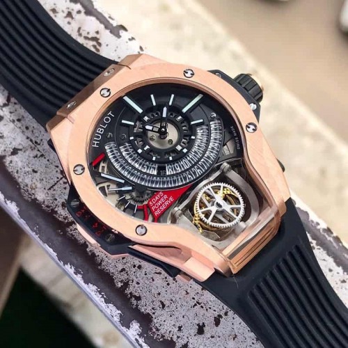 Alternative view of Hublot MP 09 Tourbillion Bi Axis King