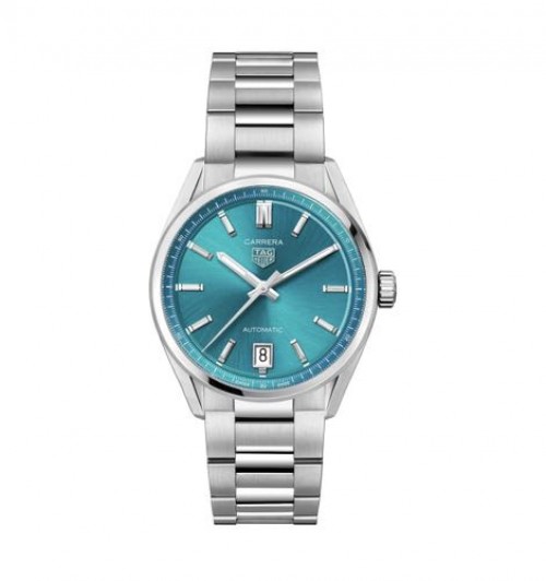 Tag Heuer Carrera Date 36mm Automatic Turquoise Blue