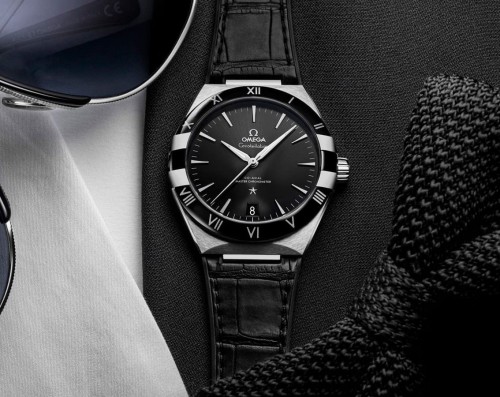 Omegaa Constellation Silver Black