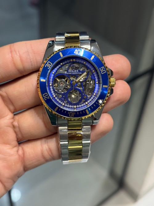 Alternative view of Role X Submariner Artisans De Gen Ve Skeletonized