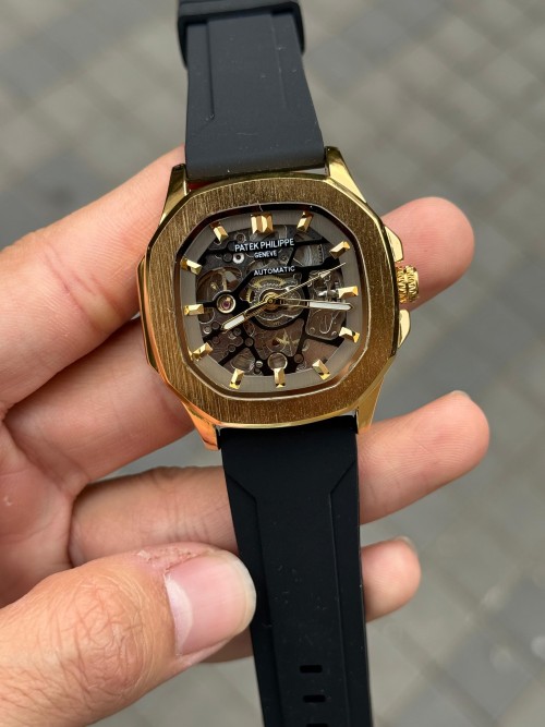 Alternative view of Patek Phillep E Skeleton Automatic Silicone