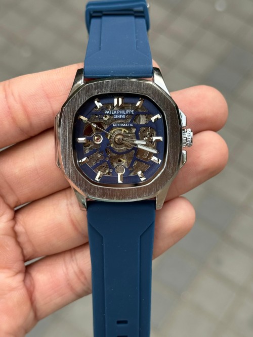 Alternative view of Patek Phillep E Skeleton Automatic Silicone