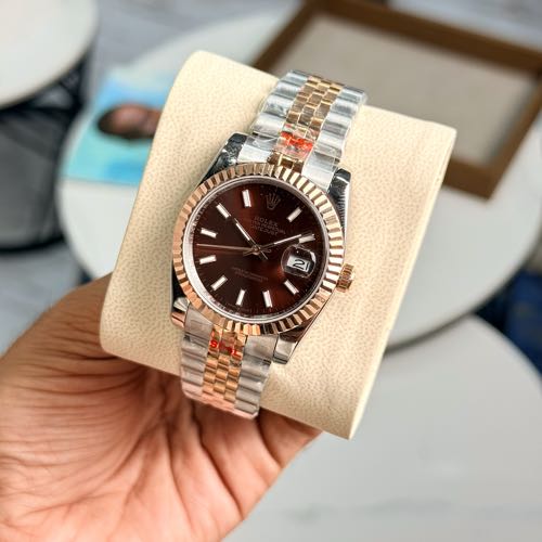 Rolex Date Just 36MM Unisex Two Tone