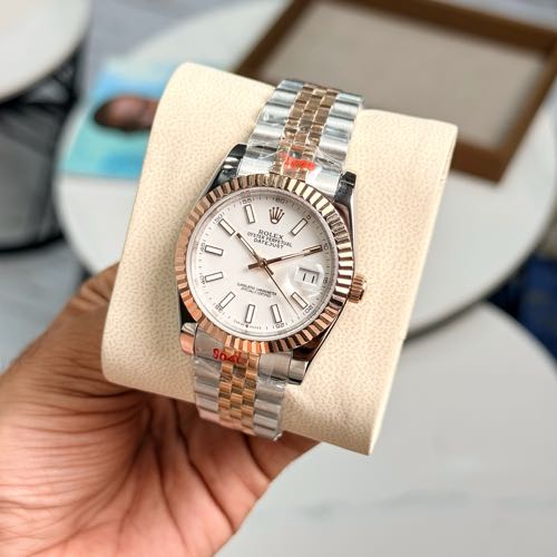 Rolex Date Just 36MM Unisex Two Tone