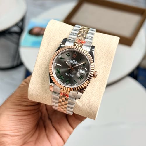 Rolex Date Just 36MM Unisex Two Tone