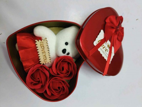 Alternative view of Valentine Gift Box With Teddy