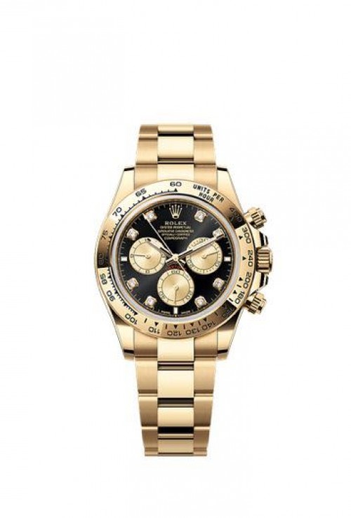 Rolex Daytona Everosegold Yellow Gold Dot Diamonds Dial