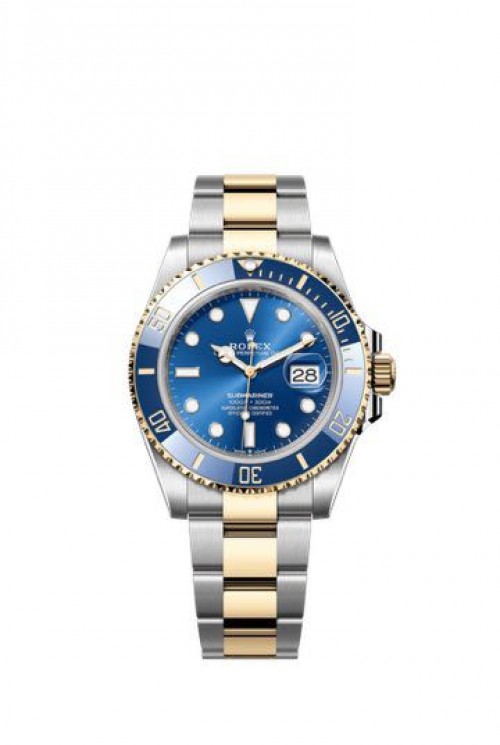 Rolex Submariner Two Tone Blue Dial