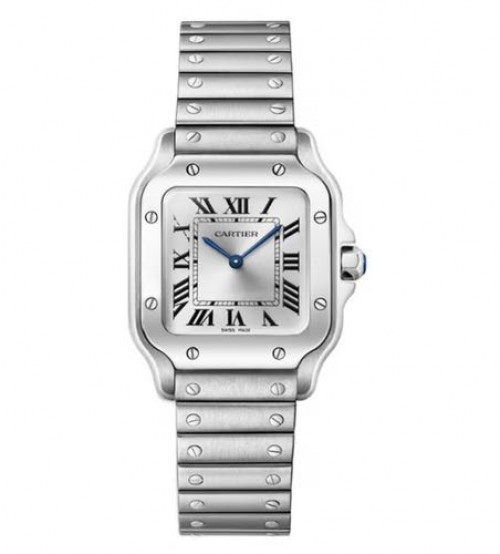 Cartier Santos Silver Small Size