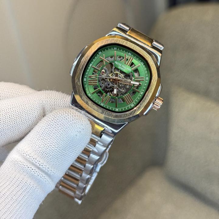 Patek Philippe Automatic TwoToneGreen 055