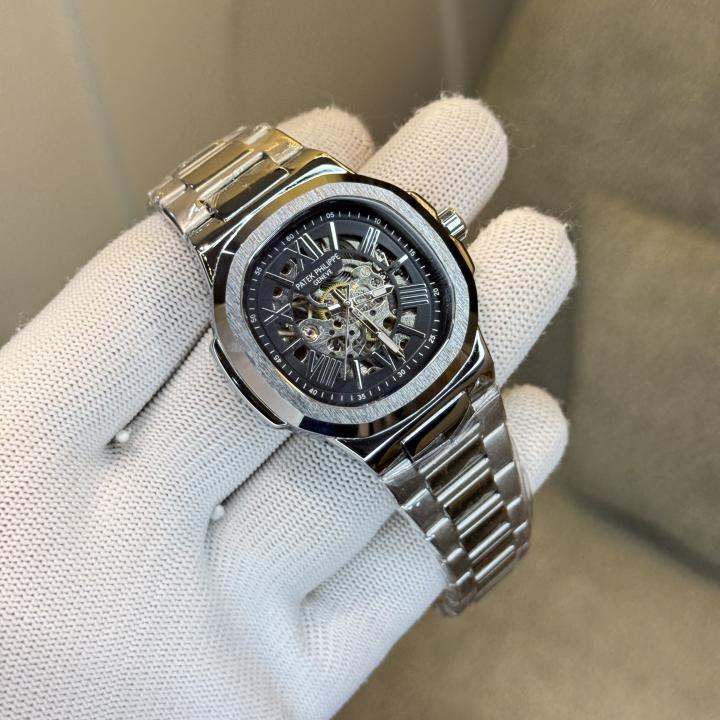 Patek Philippe Automatic SilverBlack 055
