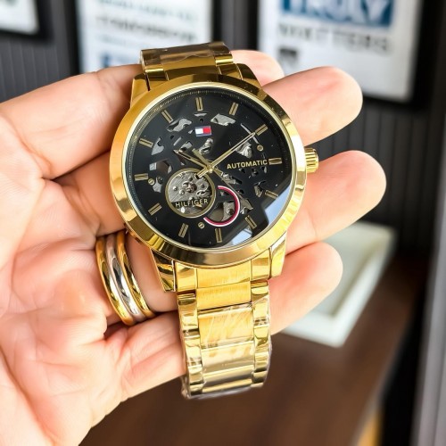 Tommy Automatic Gold Black