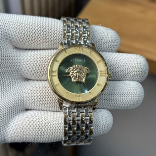 Versace La Medusa Green Dial For Her