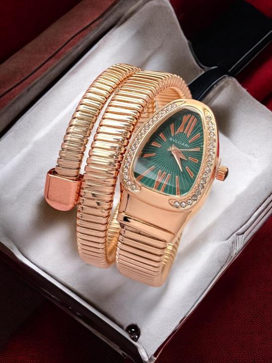 BVLGARI SNAKE COPPER GREEN DIAL AT350