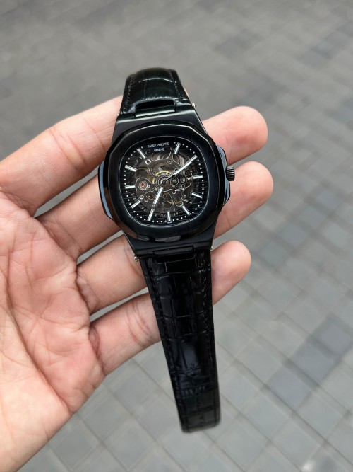 Alternative view of Pate K Phillipe Nautilus Leather Automatic