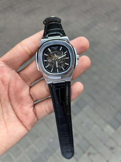 Alternative view of Pate K Phillipe Nautilus Leather Automatic