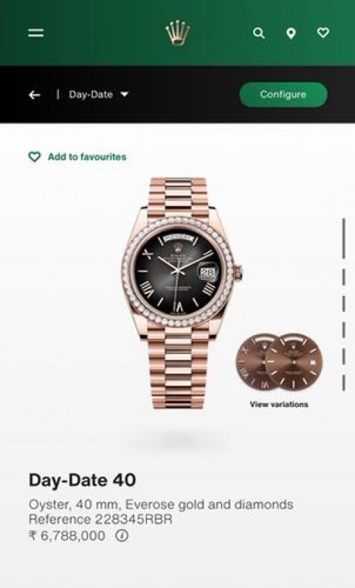 ROLEX DAY DATE DIAMOND