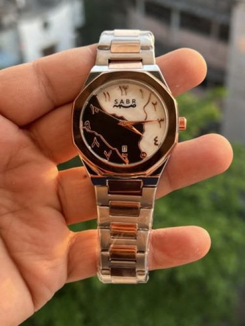 SABR DUAL TONE COPPER METAL BELT