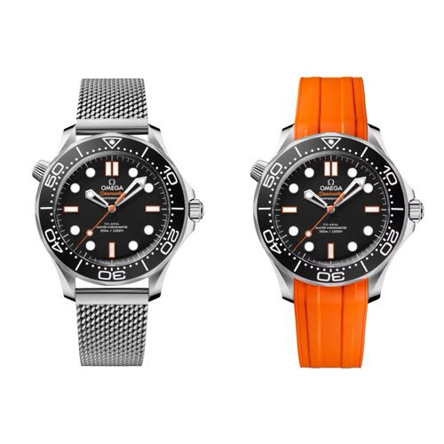 Semi ETA Omega Seamaster Diver 300M Dual Strap