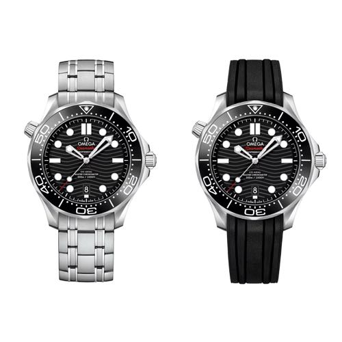 Semi ETA Omega Seamaster Diver 300M Dual Strap