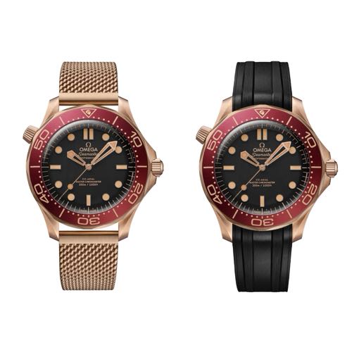 Semi ETA Omega Seamaster Diver 300M Dual Strap