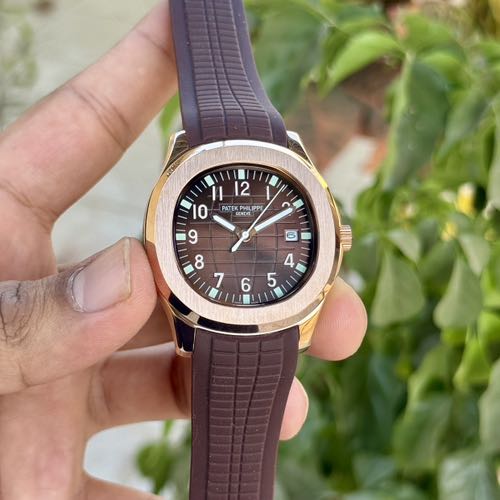 Patek Philippe Aquanaut Brown Rose Gold