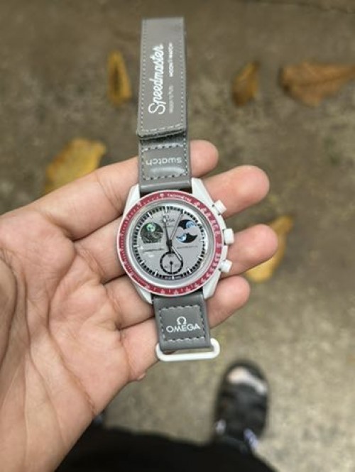 OMEGA SWATCH SUN MOON WORKING