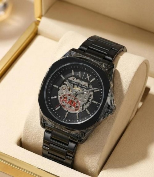 Arman I Exchange Skeleton Square Open Machine Black